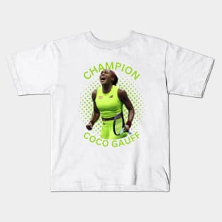 Coco Gauff Call me Coco Cori Kids T-Shirt